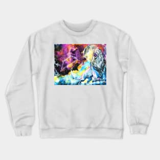 Cosmic Lion Crewneck Sweatshirt